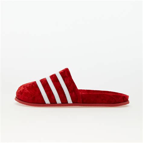 adidas samt rot herren|Adidas Adimule Pantoletten Aus Samt .